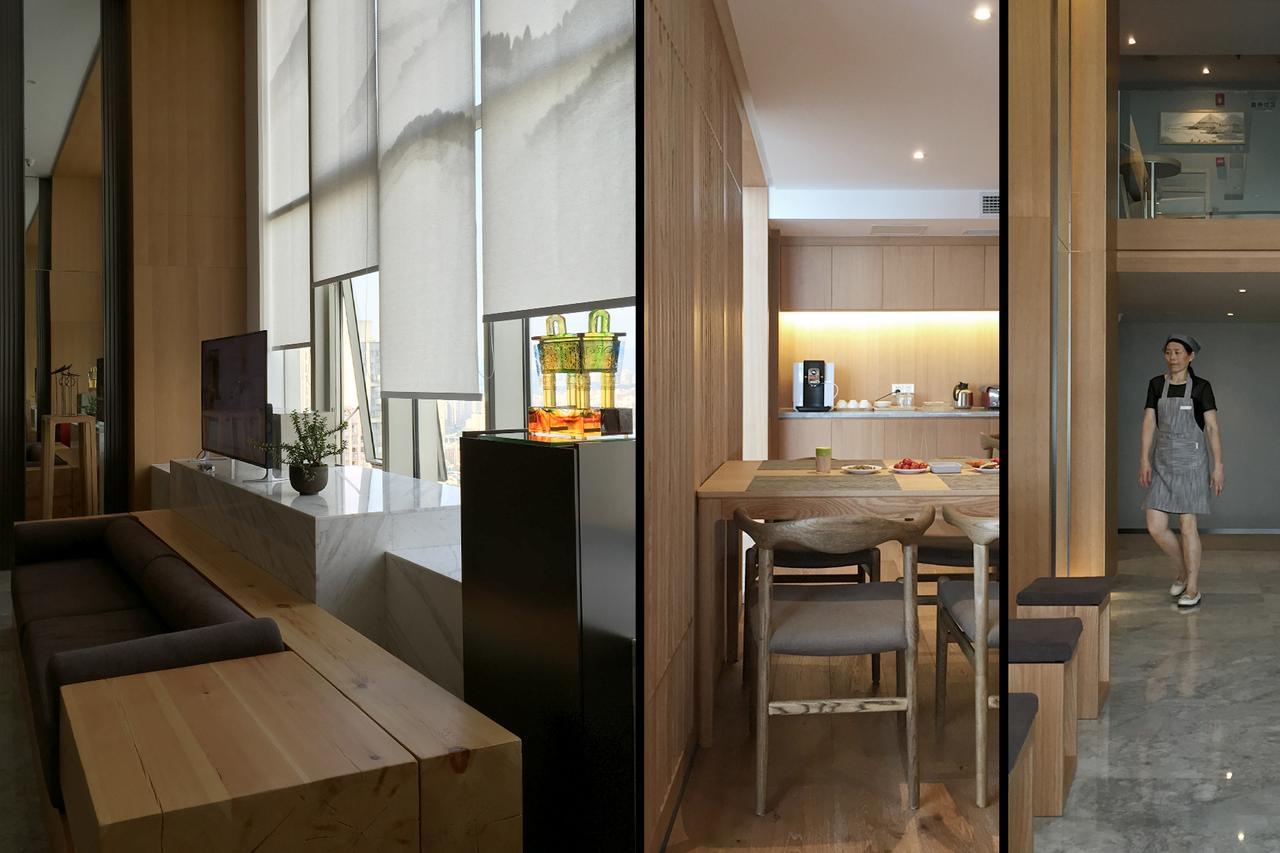 Bai Yun Qin She Boutique Hotell Chongqing Exteriör bild