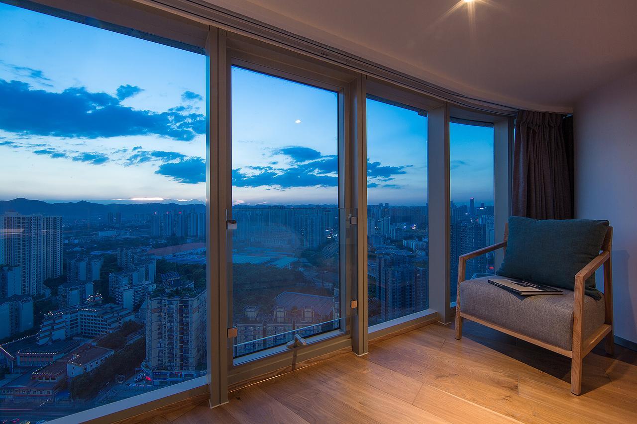 Bai Yun Qin She Boutique Hotell Chongqing Exteriör bild
