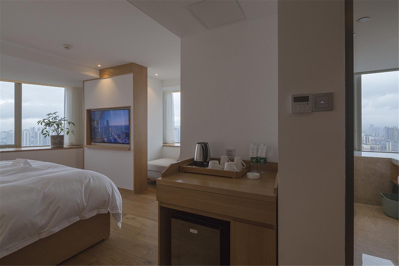 Bai Yun Qin She Boutique Hotell Chongqing Exteriör bild
