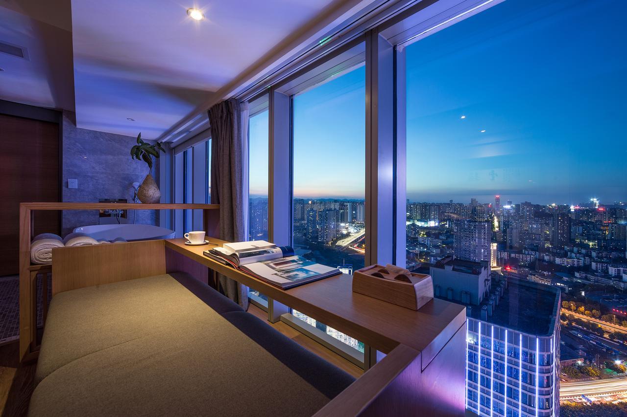 Bai Yun Qin She Boutique Hotell Chongqing Exteriör bild